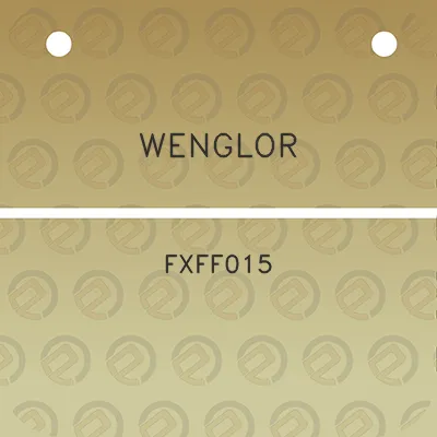 wenglor-fxff015