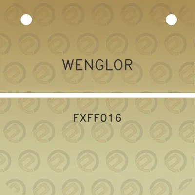 wenglor-fxff016