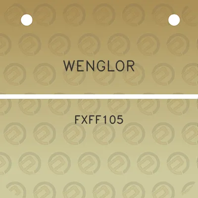 wenglor-fxff105