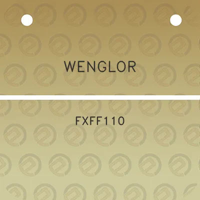 wenglor-fxff110