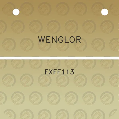 wenglor-fxff113