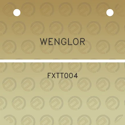 wenglor-fxtt004