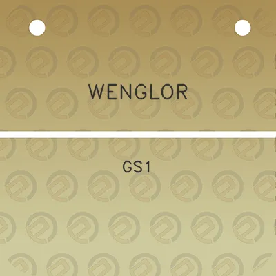 wenglor-gs1