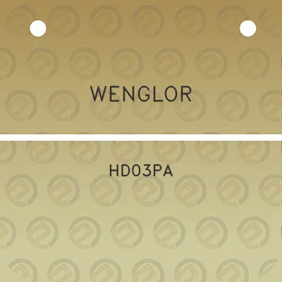 wenglor-hd03pa