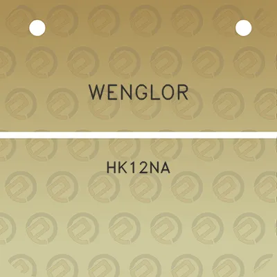 wenglor-hk12na