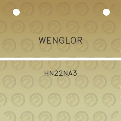 wenglor-hn22na3