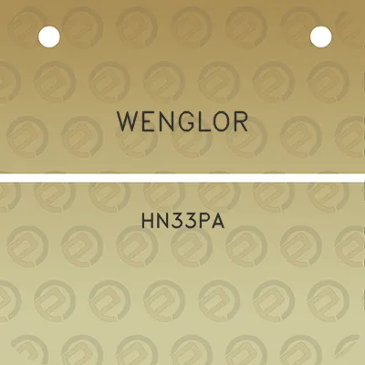 wenglor-hn33pa