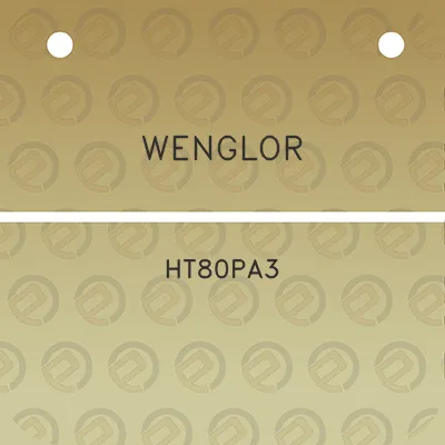 wenglor-ht80pa3