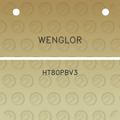 wenglor-ht80pbv3