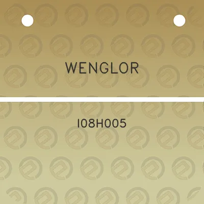 wenglor-i08h005