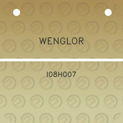 wenglor-i08h007