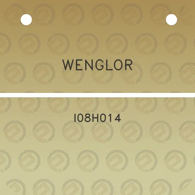 wenglor-i08h014