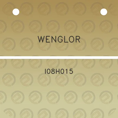 wenglor-i08h015