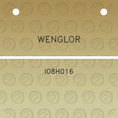 wenglor-i08h016