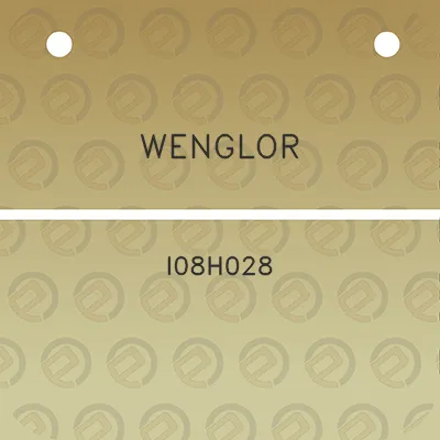 wenglor-i08h028