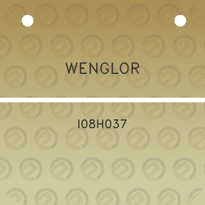 wenglor-i08h037