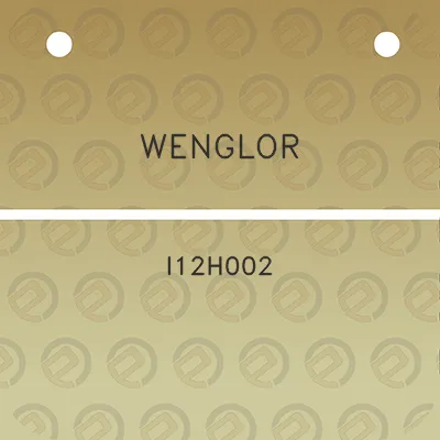 wenglor-i12h002