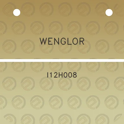 wenglor-i12h008