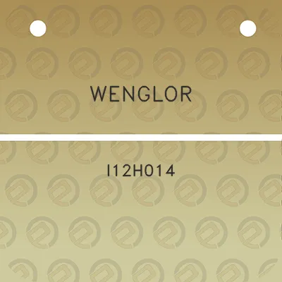 wenglor-i12h014