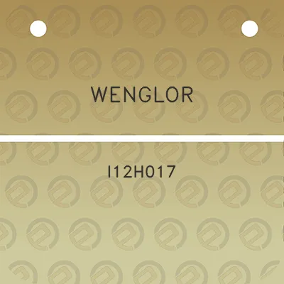 wenglor-i12h017