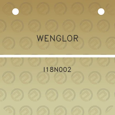 wenglor-i18n002