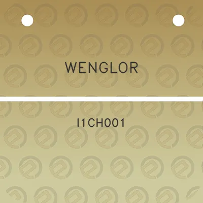 wenglor-i1ch001