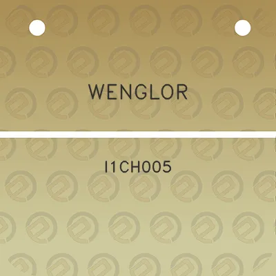 wenglor-i1ch005