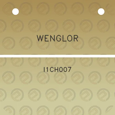 wenglor-i1ch007