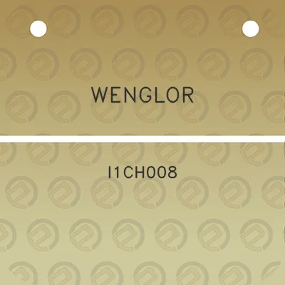 wenglor-i1ch008