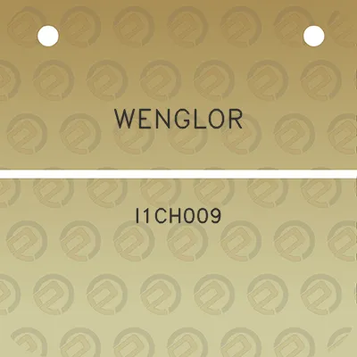 wenglor-i1ch009