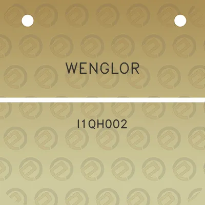 wenglor-i1qh002