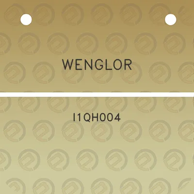 wenglor-i1qh004