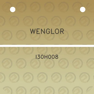 wenglor-i30h008