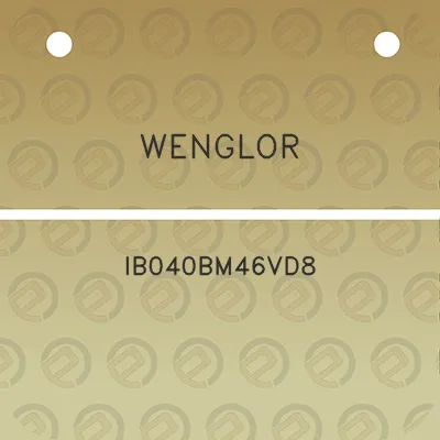 wenglor-ib040bm46vd8