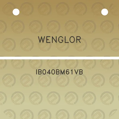 wenglor-ib040bm61vb