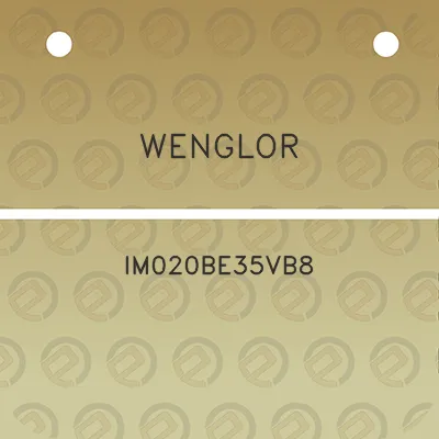 wenglor-im020be35vb8