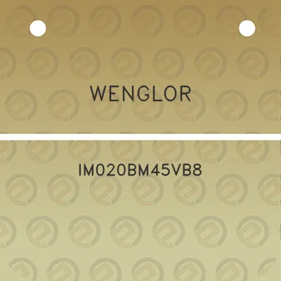 wenglor-im020bm45vb8