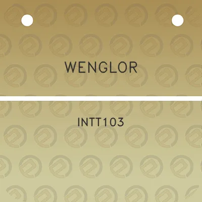 wenglor-intt103