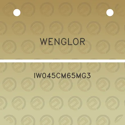 wenglor-iw045cm65mg3