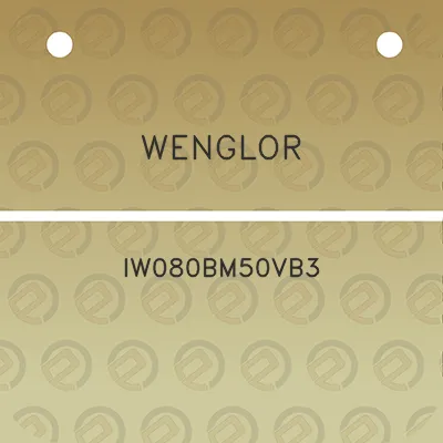 wenglor-iw080bm50vb3