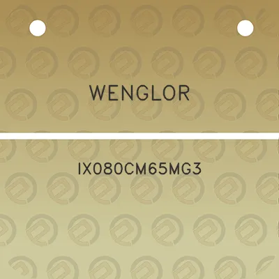 wenglor-ix080cm65mg3