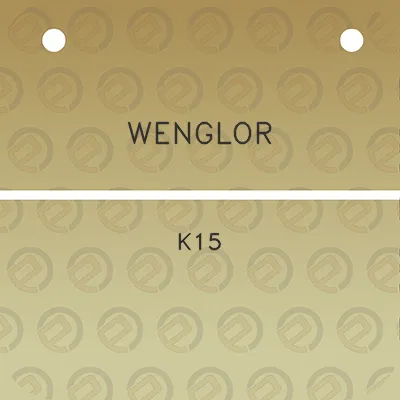 wenglor-k15