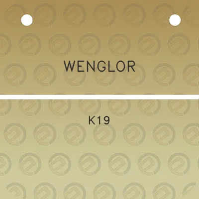 wenglor-k19