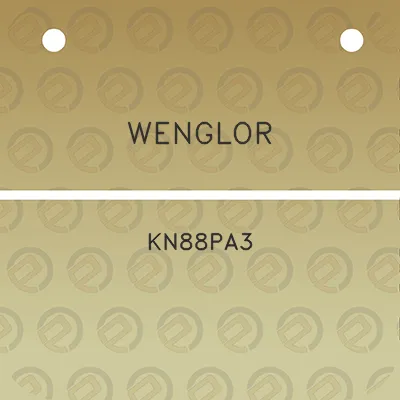 wenglor-kn88pa3