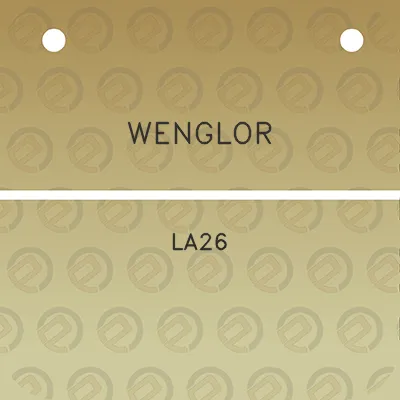 wenglor-la26