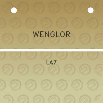 wenglor-la7