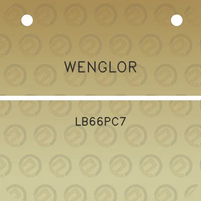 wenglor-lb66pc7