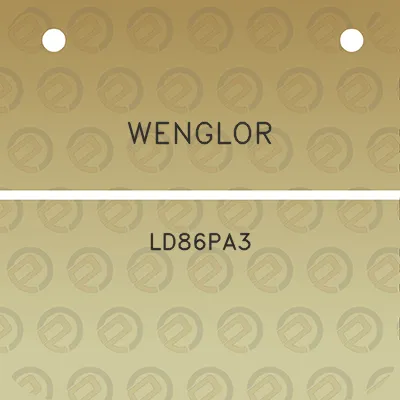 wenglor-ld86pa3