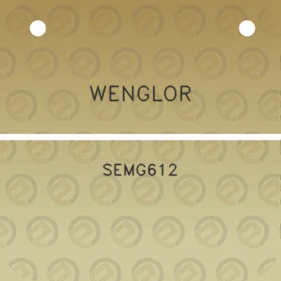 wenglor-semg612