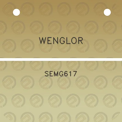 wenglor-semg617